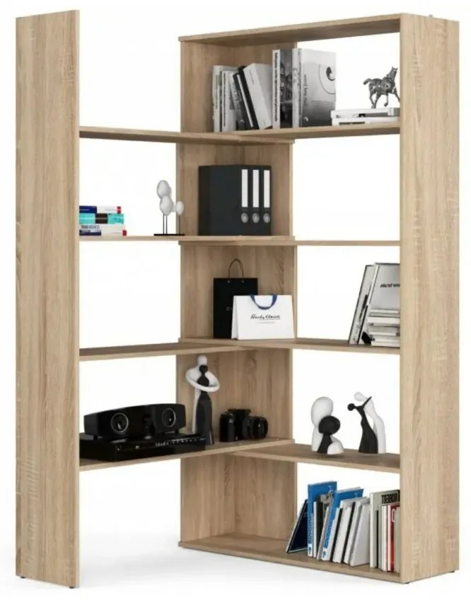 Polcos szekrény / sarokpolc - Akord Furniture 173 cm - sonoma tölgy
