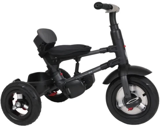 QPlay - Gyermek tricikli 3in1 RITO AIR szürke