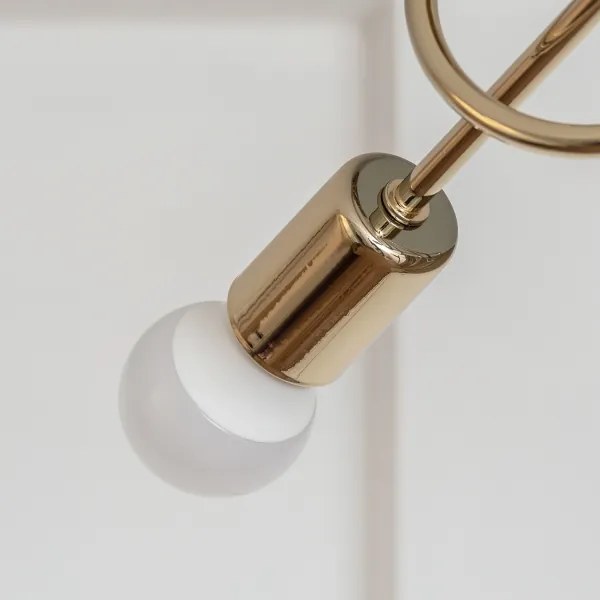 OXFORD felületre szerelt mennyezeti csillár 3xE27/15W/230V arany