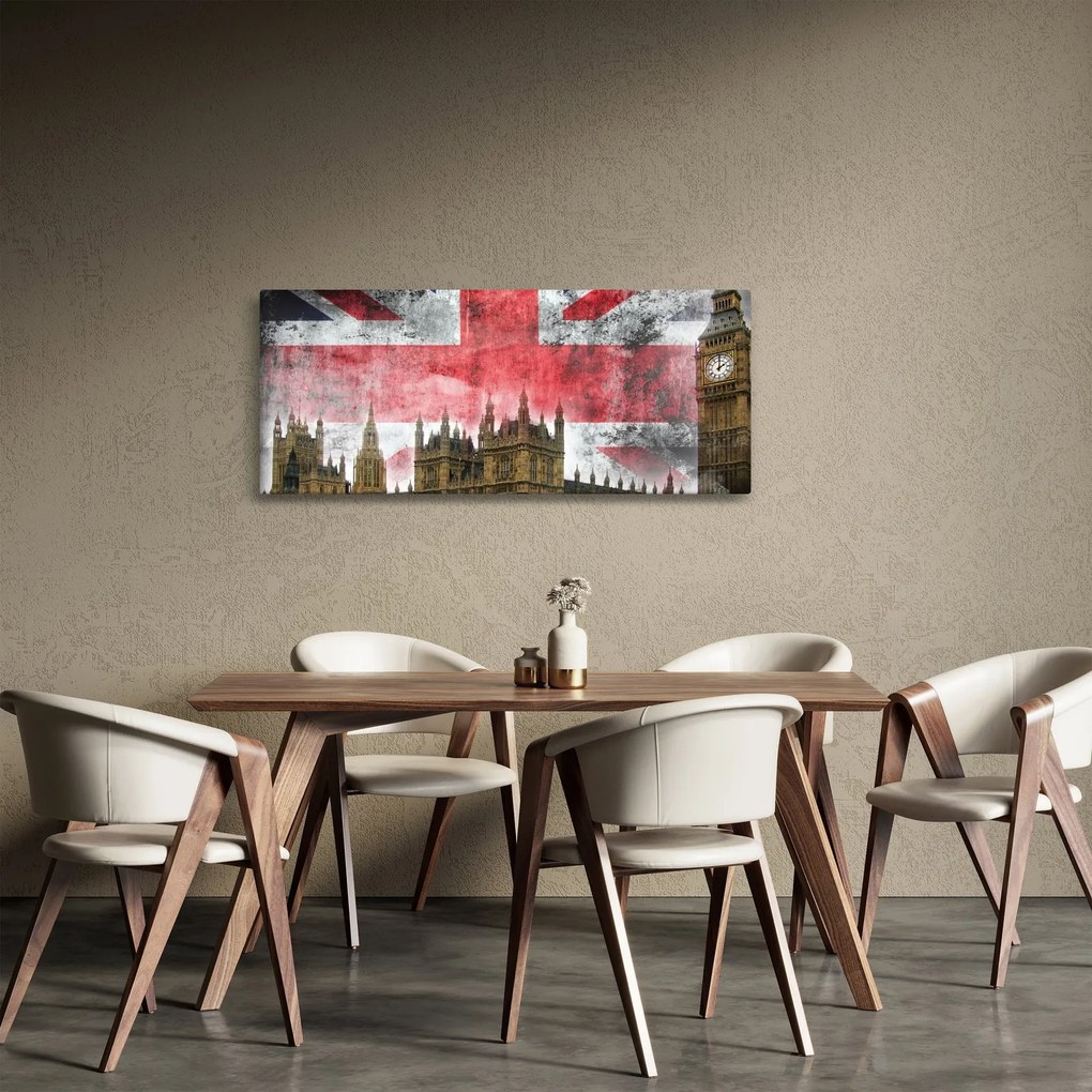 Kép - London (120x50 cm)