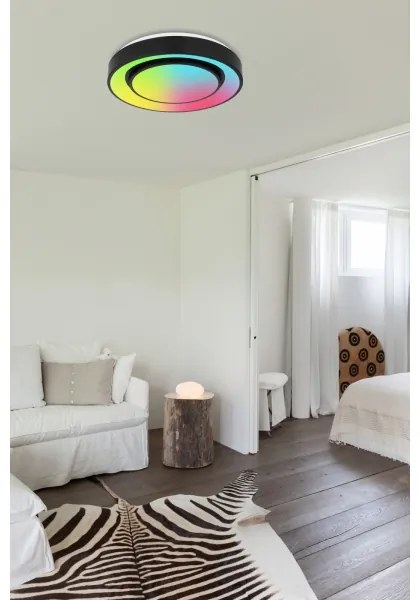 Globo 41368-24 - LED RGB Dimmelhető mennyezeti lámpa SULLY LED/24W/230V + távirányító