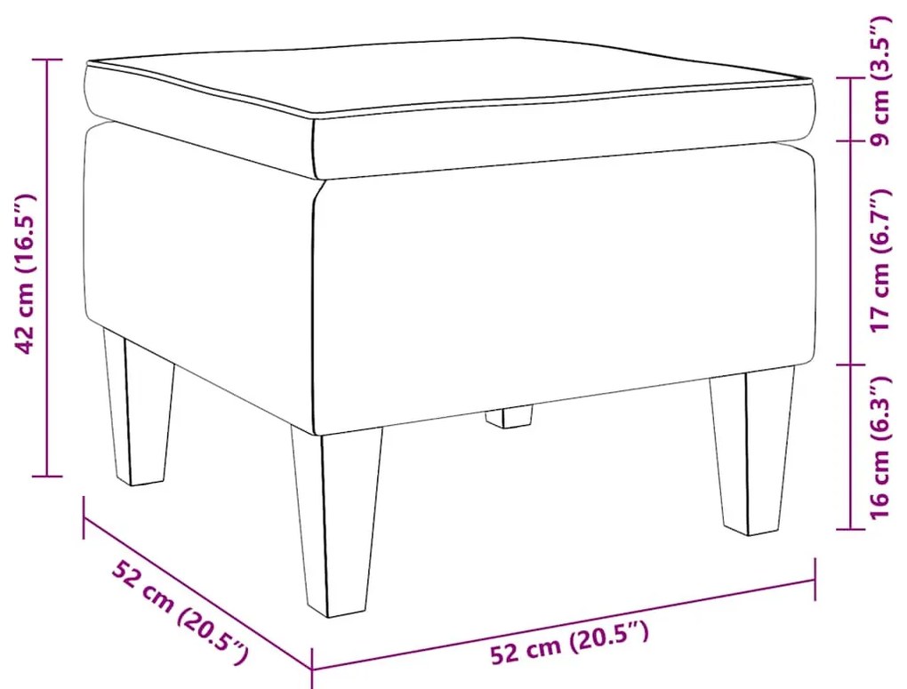 világosszürke bársonyszék falábakkal