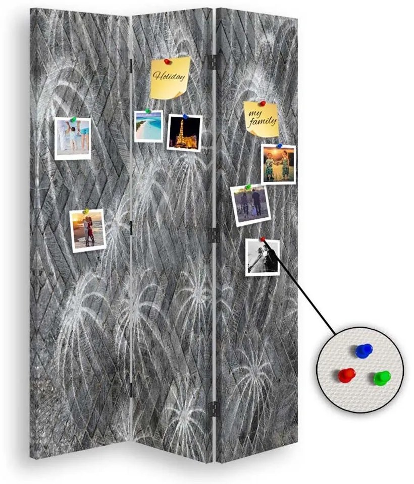 Gario Paraván Kaktusz absztrakt Méret: 180 x 170 cm, Kivitelezés: Klasszikus paraván