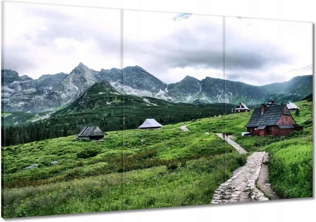 Festmények 120x80 Tátra Lánctalpas csarnok