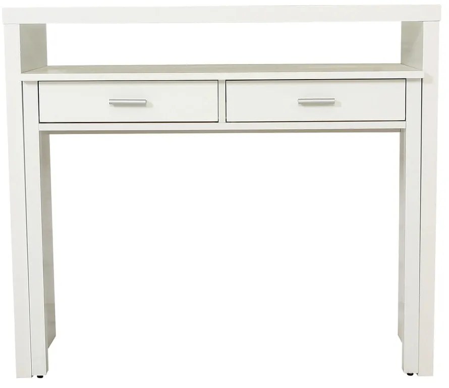 Desk fehér íróasztal/konzolasztal - Woodman