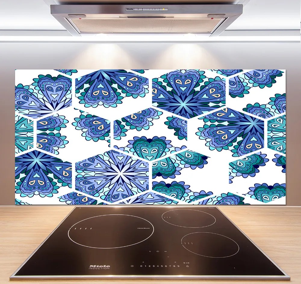 Konyhai falvédő Elemek mandala pksh-127508673