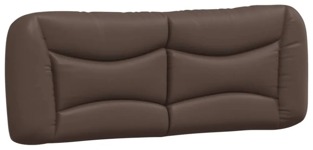 barna ágykeret LED-ekkel matrac nélkül Hvar 120 x 200 cm