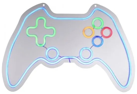 JUST LIGHT. 85022-70 - LED neon falidekoráció NEON LED/6,5W/5V gamer