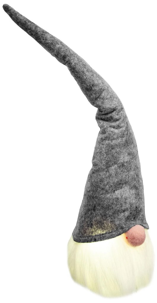 Tutumi, LED karácsonyi fénymanó 40cm YX039, szürke, CHR-09633