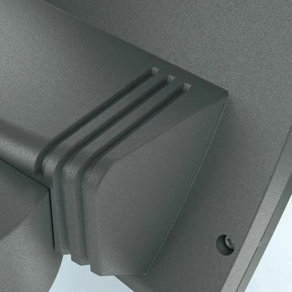 Steinel 012076 - Kültéri lámpa mozgásérzékelős XLED curved LED/10,5W/230V IP44