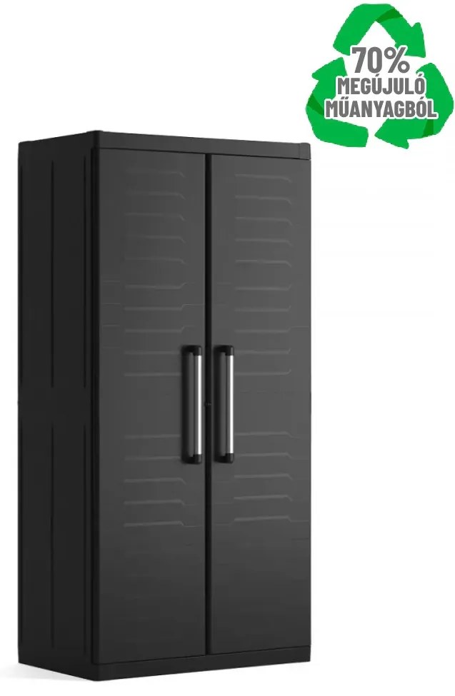 Keter Kétajtós Detroit XL magas műanyag szekrény