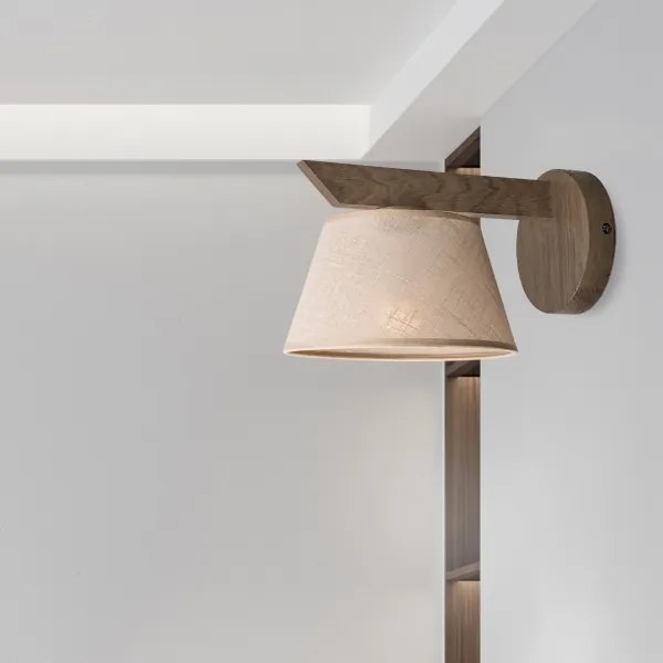 Brilagi - LED fali lámpa ANTHONY 1xE14/40W/230V dió/bézs