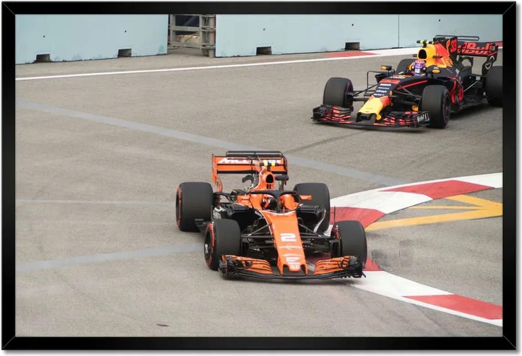 Poszterek keretben 60x40 F1 Formula One Bolid