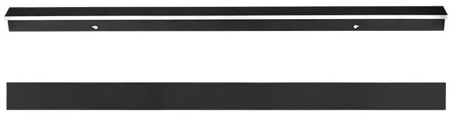 MasterLED Lara 60 W-os 200cm-es fekete oldalfali lámpa