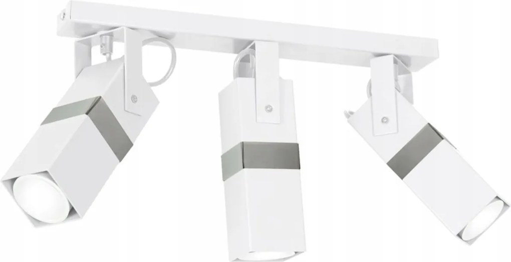 Spot lámpa sín, mennyezeti lámpa, halogén foglalat 3xGU10