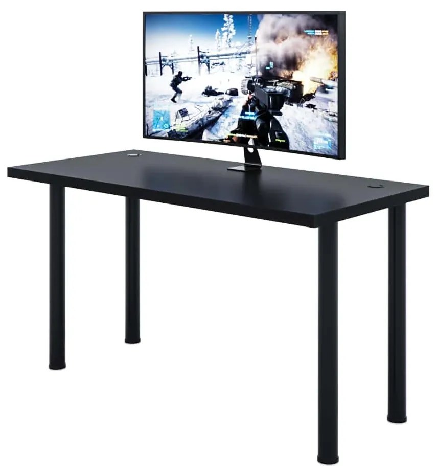 Gamer PC asztal Gamer X (fekete) (világítás nélkül). 1054986