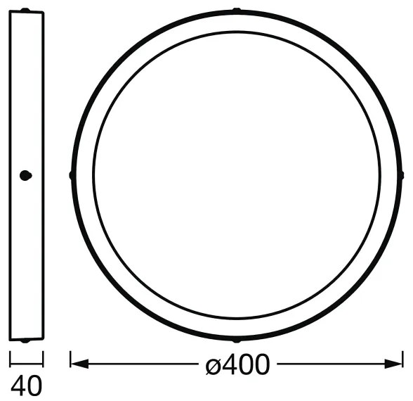 Ledvance - LED Dimmelhető mennyezeti lámpa SMART+ DOWNLIGHT LED/22W/230V Wi-Fi