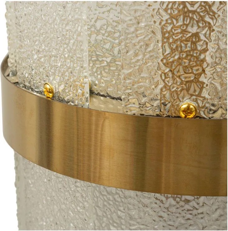 Aranyszínű üveg fali lámpa Gris – Mauro Ferretti