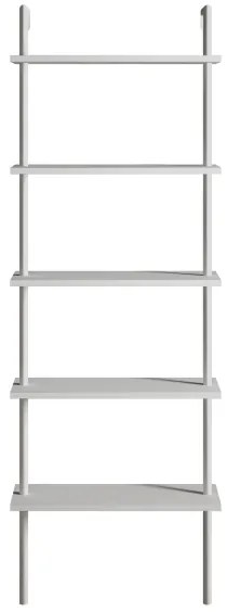 Fali könyvespolc PAULA 174x60 cm fehér