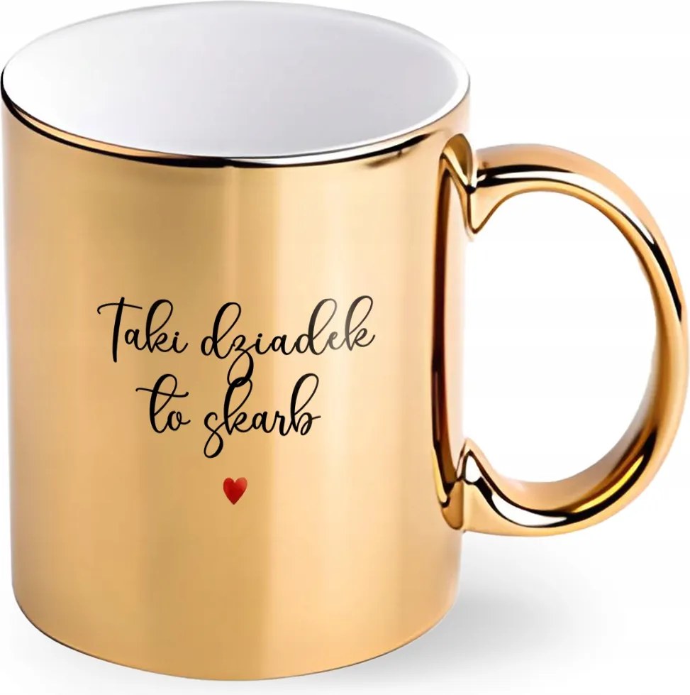 Ajándék Nagypapa És Nagymama Napjára Arany Bögre Nagypapának Kávé Tea