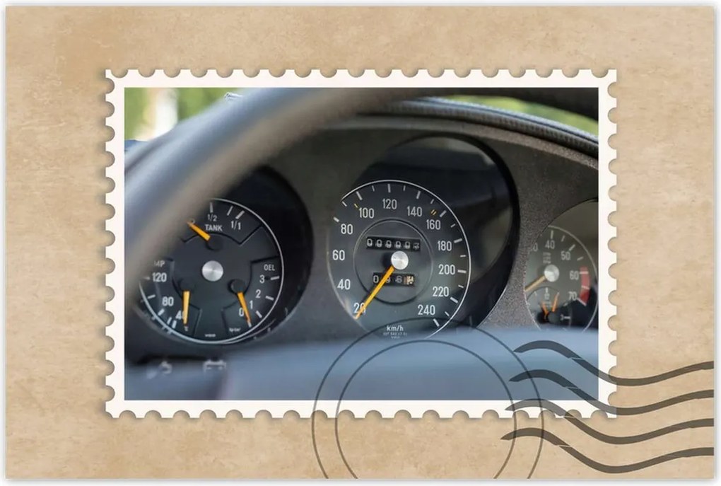 Poszterek 90x60 Mercedes 450 Slc Klasszikus