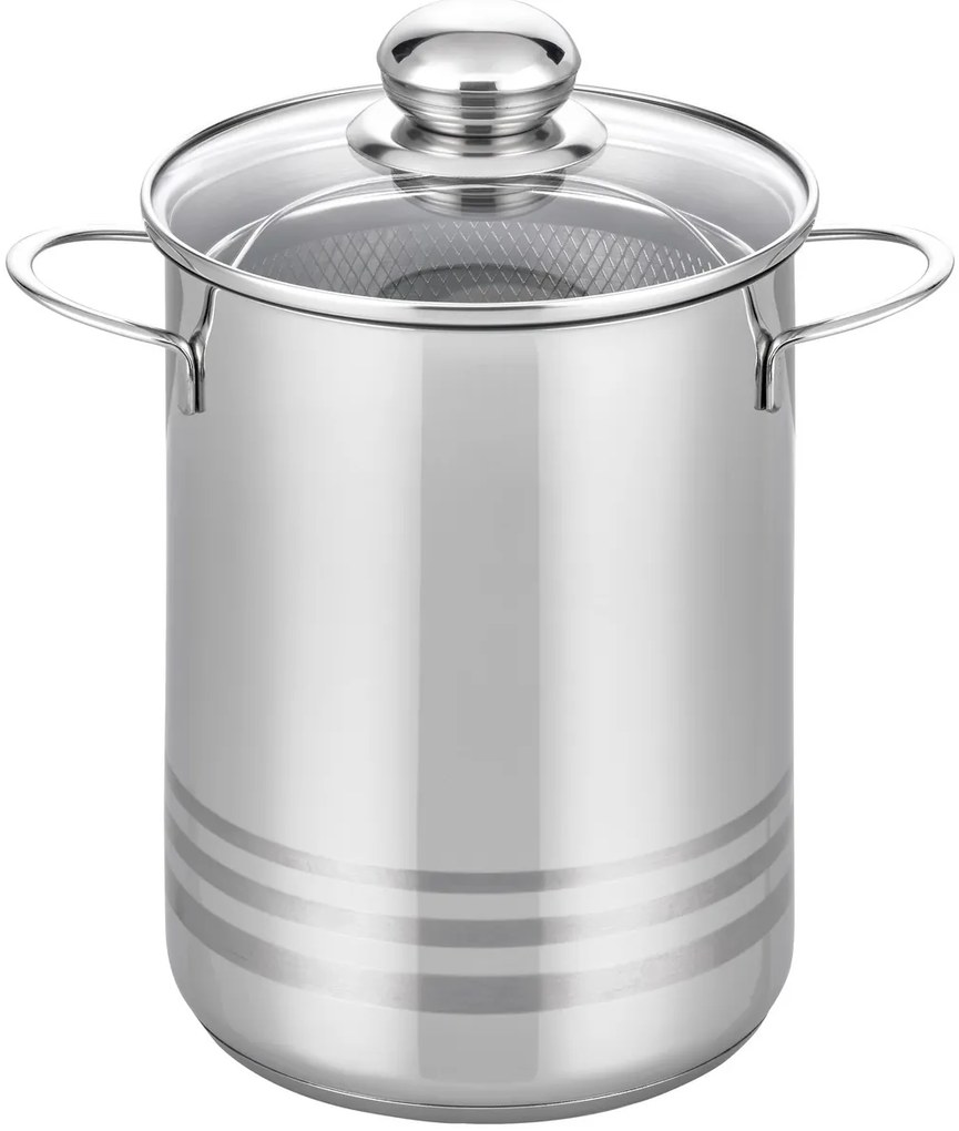 Elo 22616 Basic Rozsdamentes acél spárgaedényBrillant 16 cm, 4 l