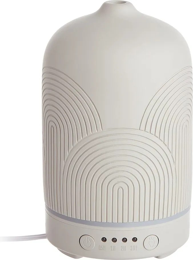 CLOUD NINE aroma diffúzor szivárvánnyal, szürke