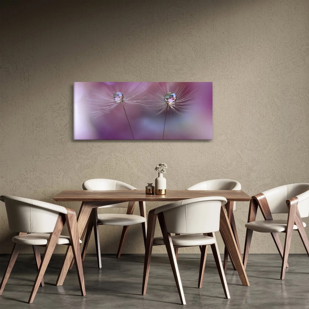 A cseppek képe a bolyhon (120x50 cm)