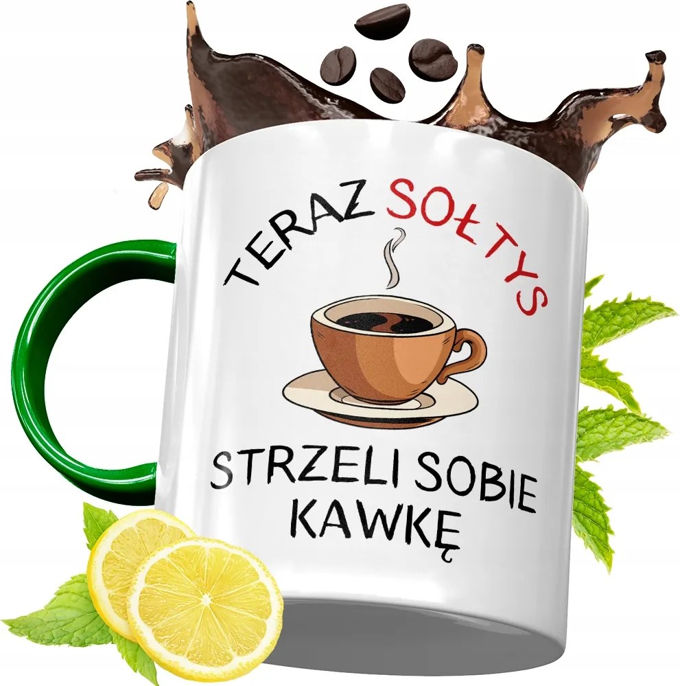 Zöld Bögre Születésnapra Ajándék fényképes nyomtatással