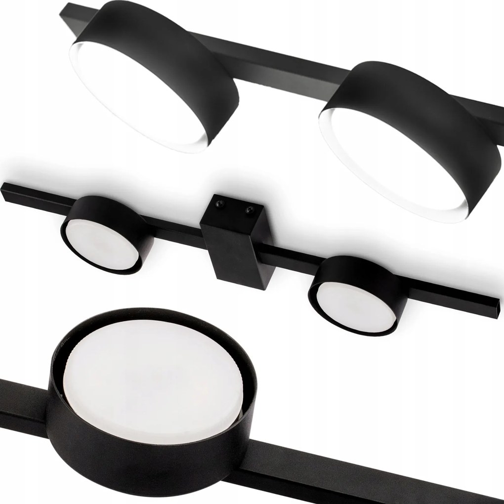 Mennyezeti lámpa Led Csillár Halogén Lámpatest 2x GX53 Reflektor Loft Kinkie