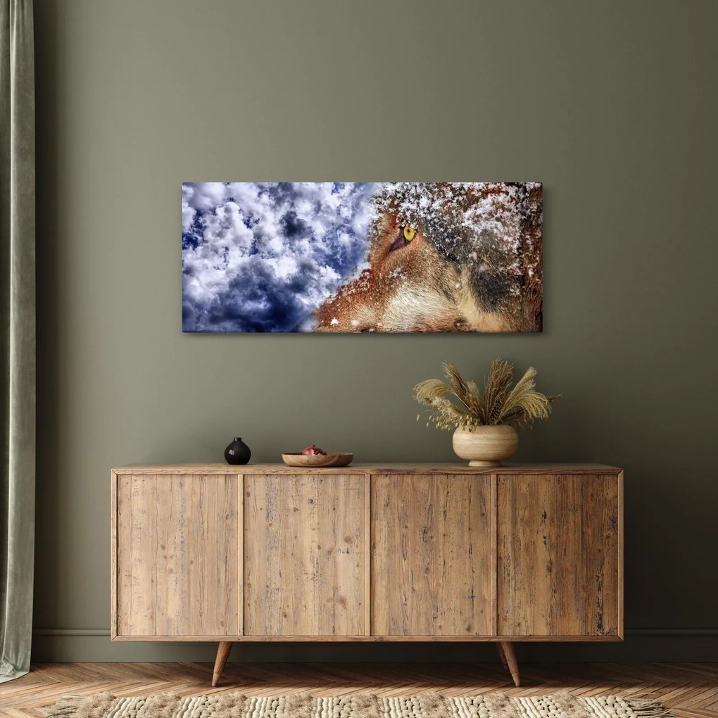 A farkas képe (120x50 cm)