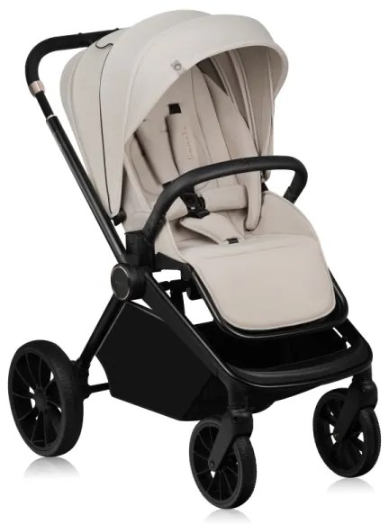 Lionelo - 3 az 1-ben kombinált babakocsi MIKA PLUS Beige Sand