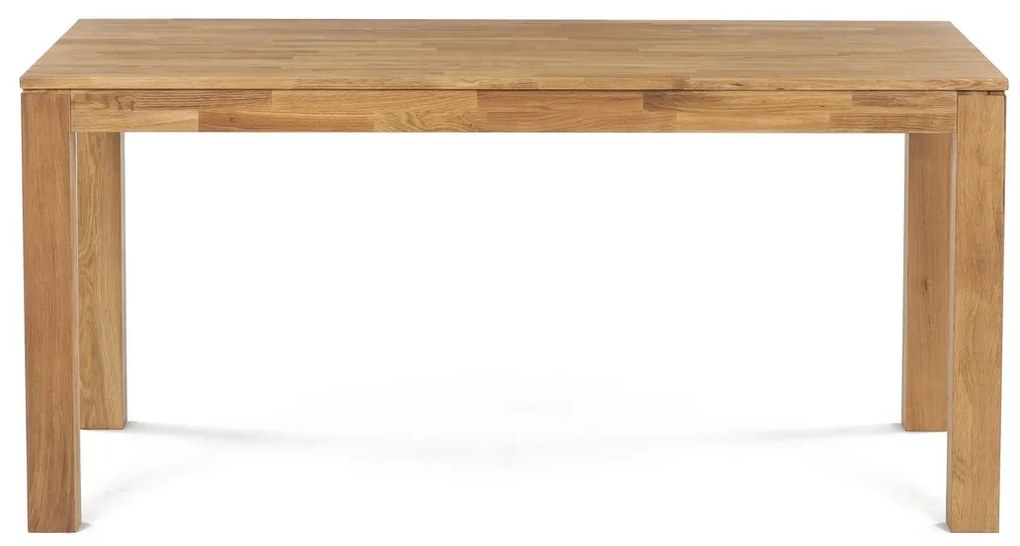 Étkezőasztal 160 x 90 cm, tölgyfa, XL
