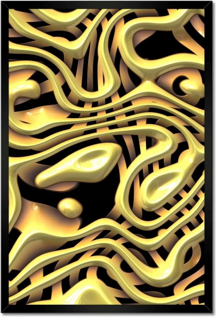 Poszterek keretben 40x60 Arany