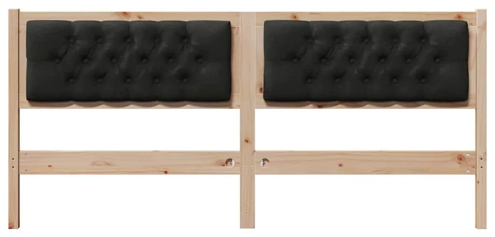 Fejtámla Egyéb Barna és fekete 180 cm Tömör fenyőfa