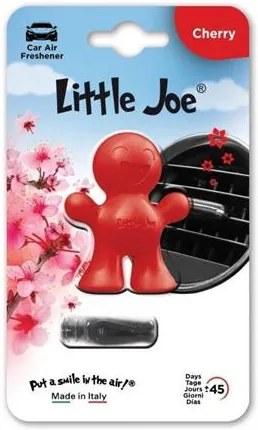 Autóillatosító, szellőzőrácsra, LITTLE JOE Cherry, piros (AILJOE07)