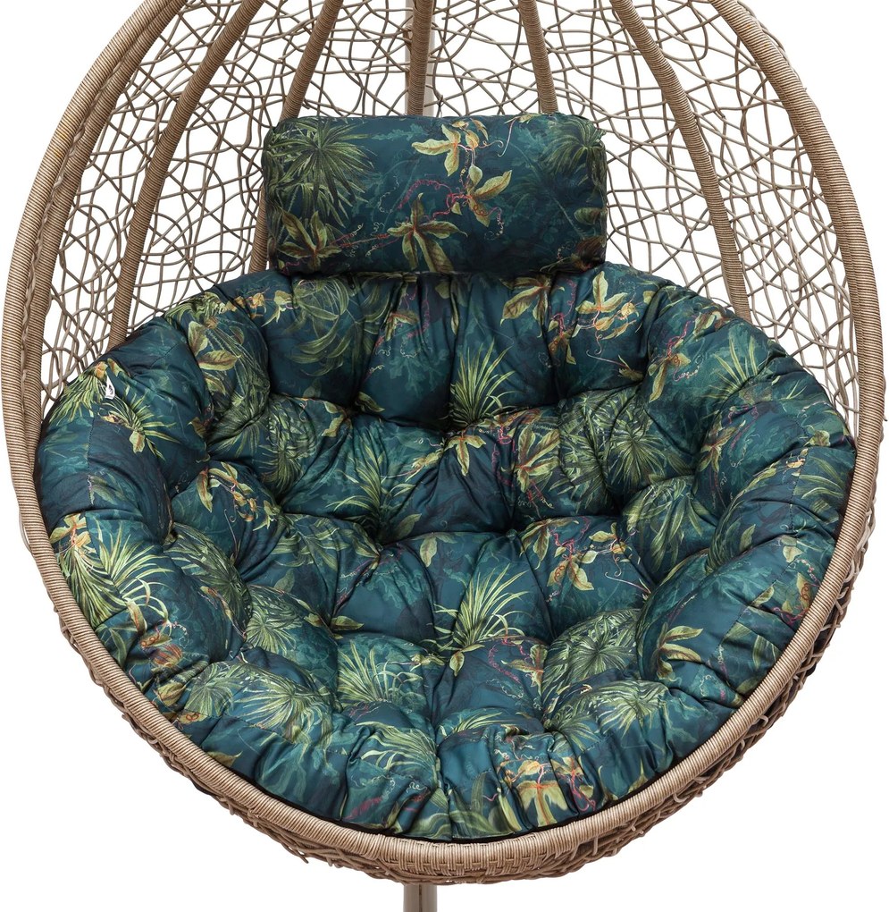 Függő hinta párna Báb fészek Kerti szék Fejtámla Hobbygarden