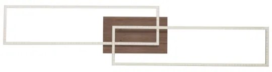 Leuchten Direkt 14019-78 - LED fényerő-szabályozó lámpa IVEN 2xLED / 20W / 230V + RC