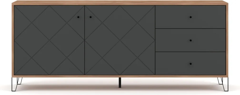 BILBAO KOMODA BL06 2D3S CRAFT TOBACO/GRAFIT