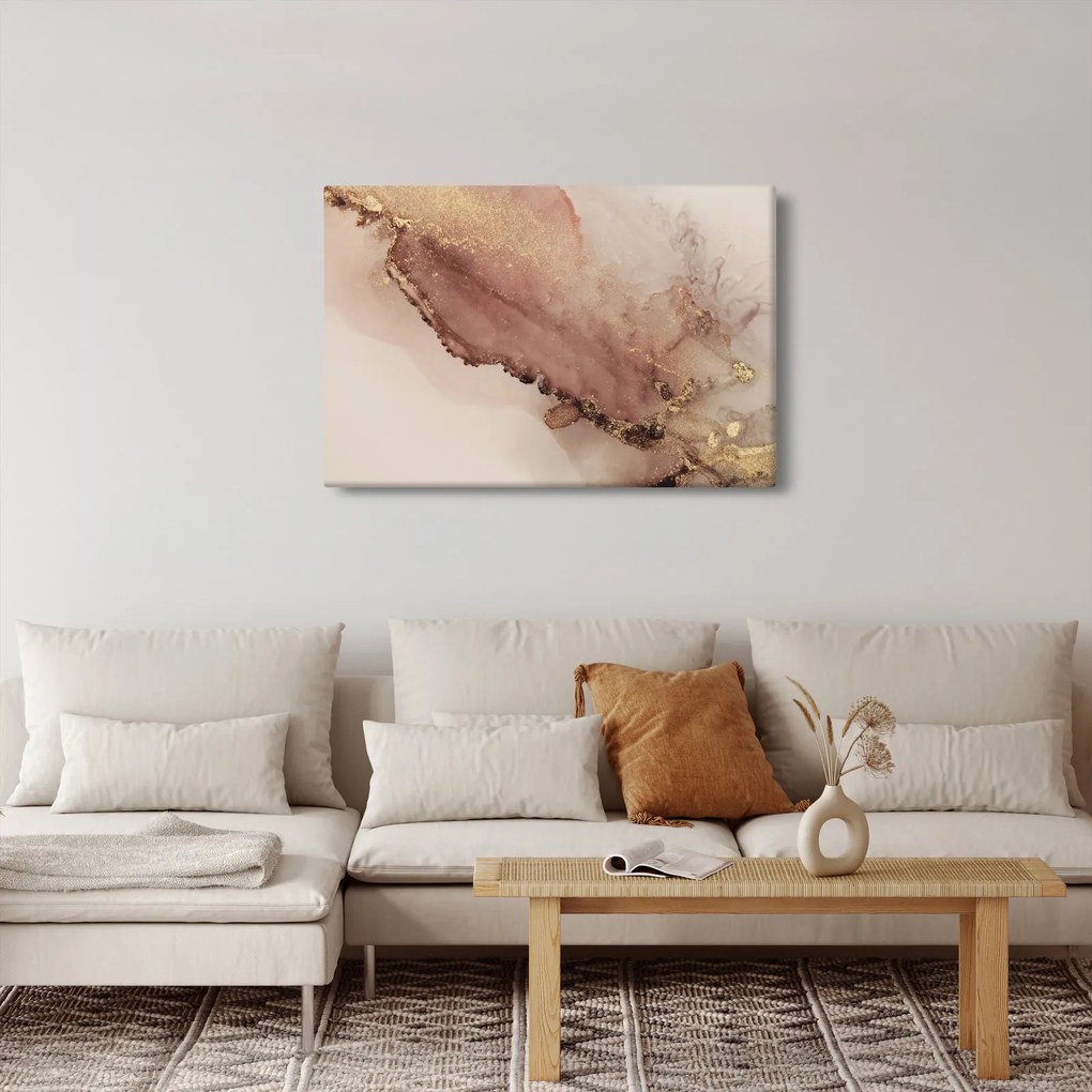 Kép - Arany csillogás (90x60 cm)