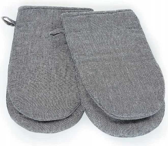 Hőálló konyhai kesztyű 100% Pamut 18x32 cm 2 db-os szett