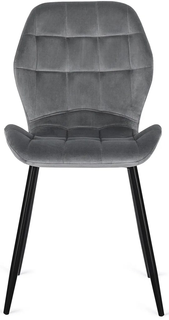 Szürke Bársony Étkezőszék. LUCKY