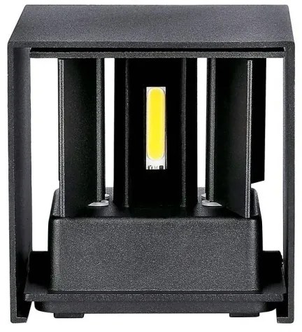 LED Kültéri fali lámpa LED/5W/230V 4000K IP65 fekete