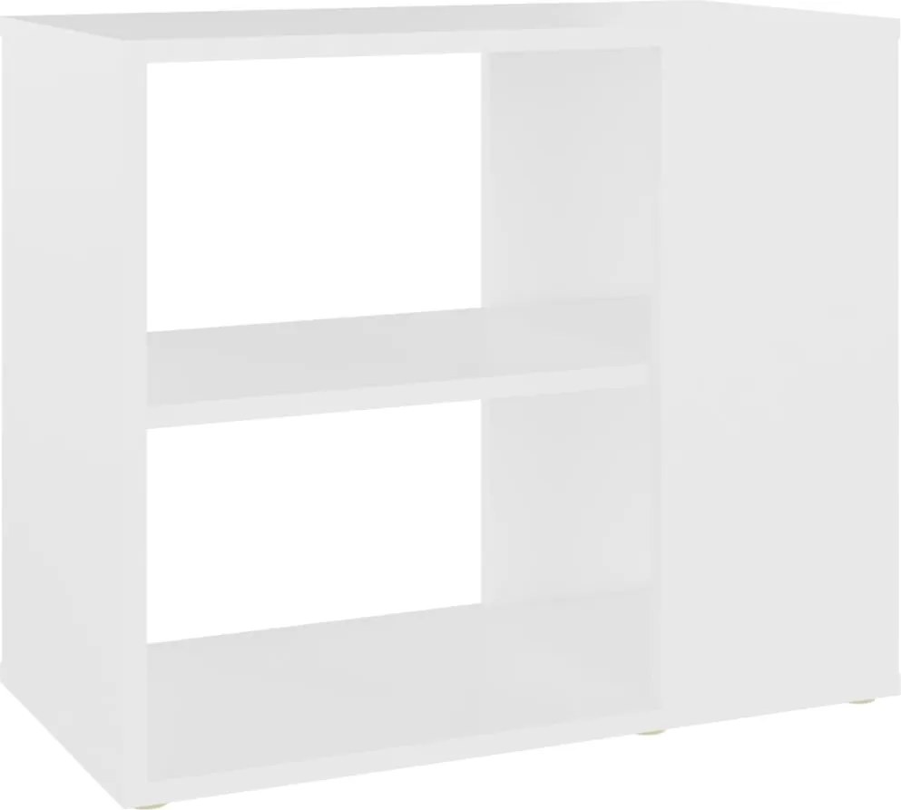vidaXL fehér szerelt fa kisszekrény 60 x 30 x 50 cm