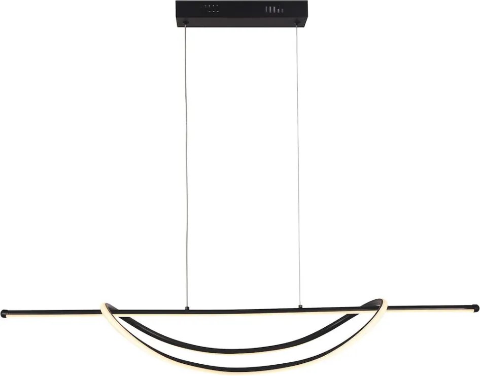 MILAGRO ML1584 Modern Led Függesztett Lámpa Fekete LED IP20