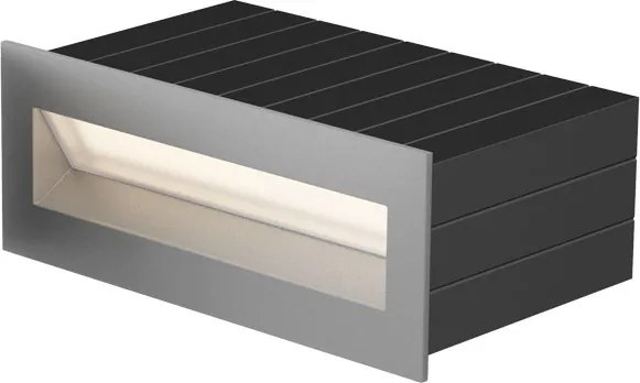 RENDL TESS RC süllyesztett lámpa ezüstszürke 230V LED 3W 3000K