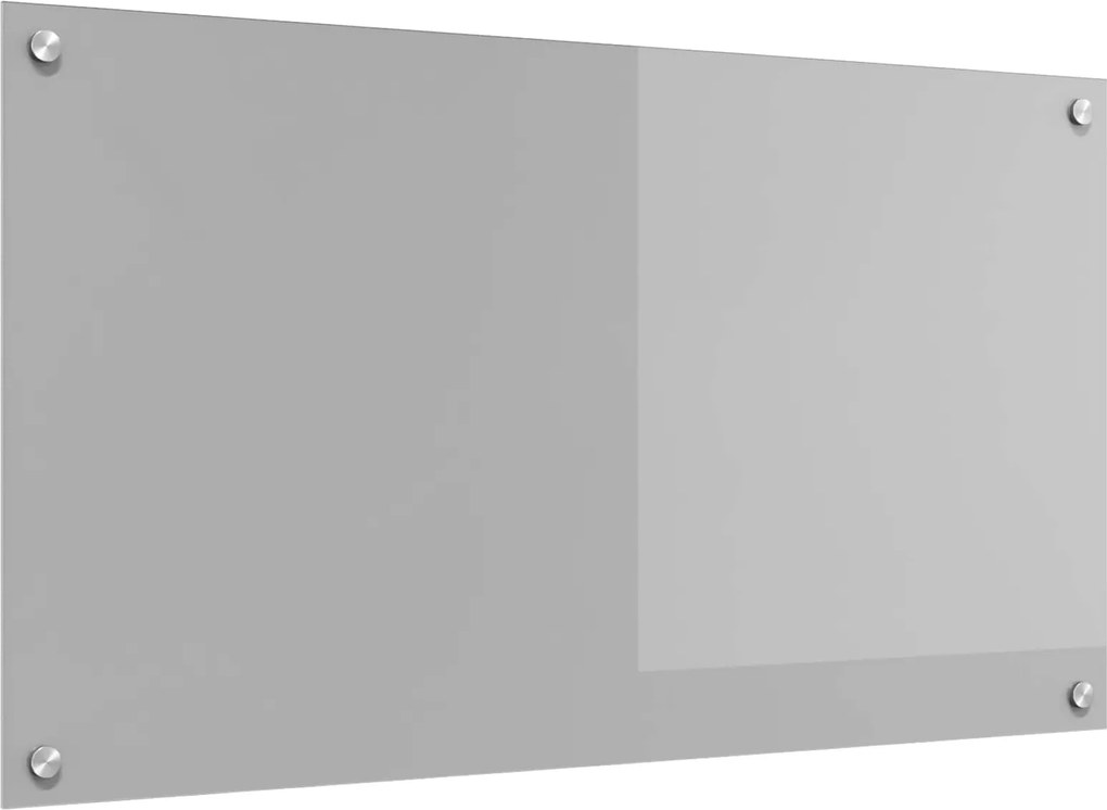 vidaXL Konyhai splashback Világosszürke 90 x 50 cm edzett üveg