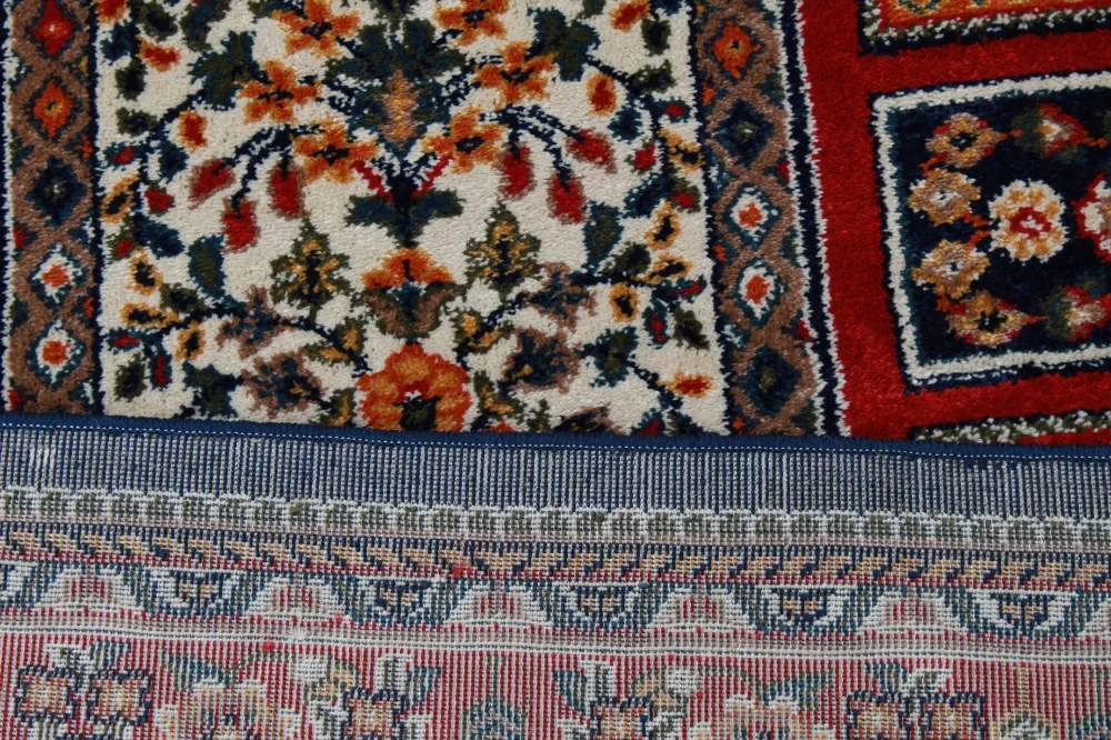 Klasszikus szőnyeg Sötét kék BAQI 150x225 Perzsa szőnyeg