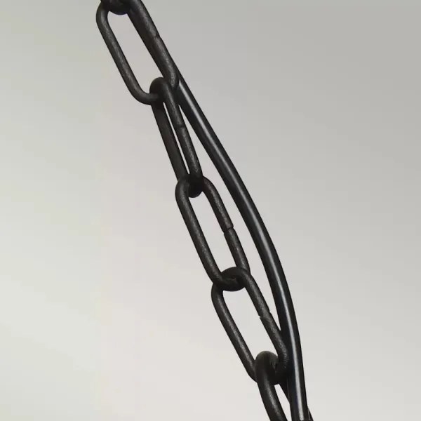 Elstead - Kültéri csillár láncon KLAMPENBORG 1xE27/60W/230V IP44