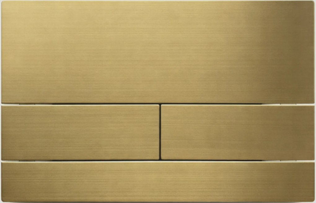 Öblítőgomb Acél T2 Tita arany Jomo Werit Jomo Tech wc vázhoz